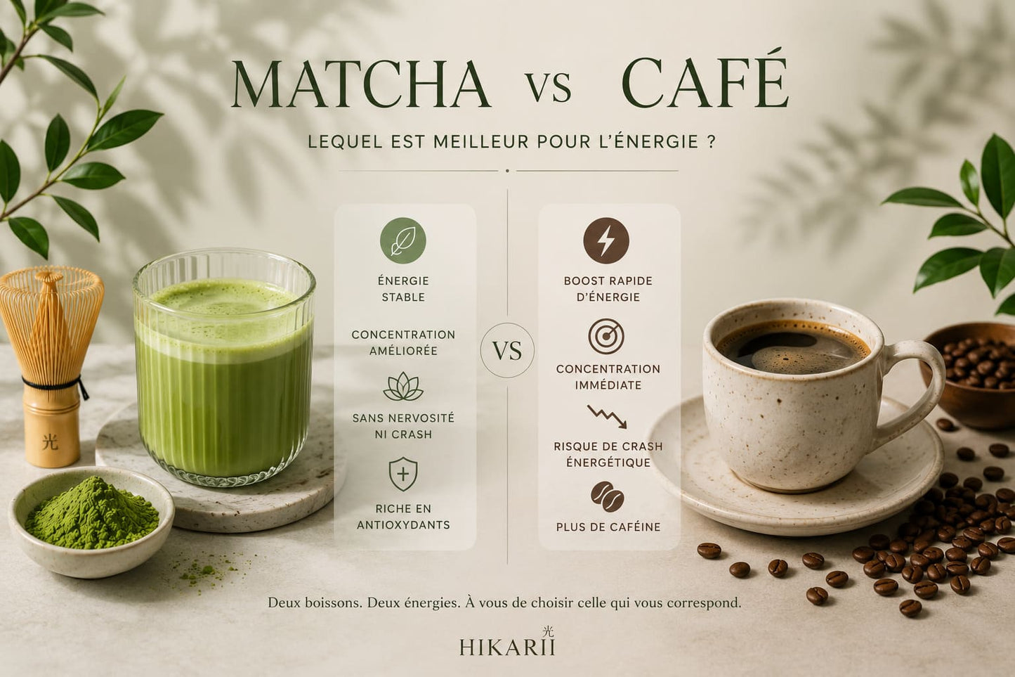 matcha vs café